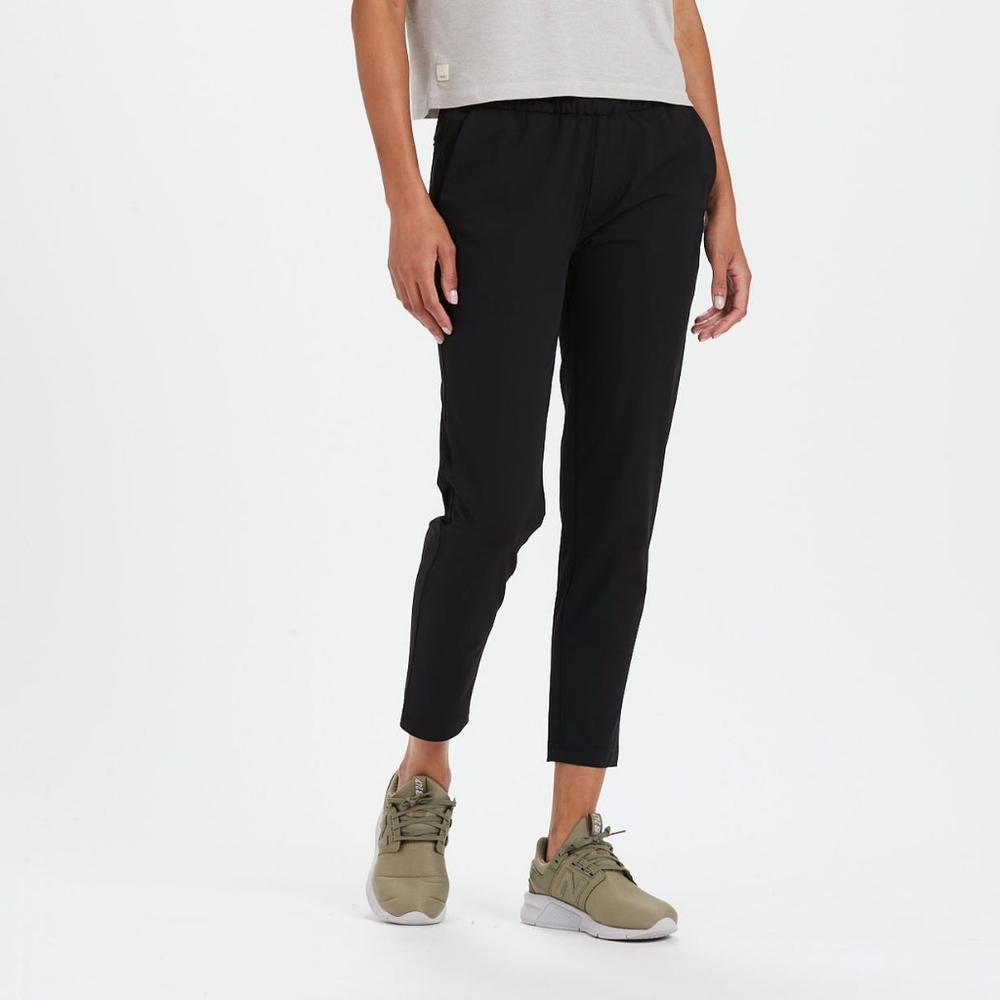 Vuori Miles Ankle Pant, black, size small NWOT
